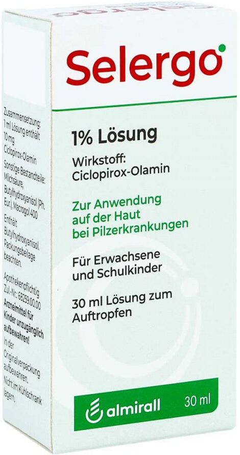Selergo 1% bei Pilzerkrankungen