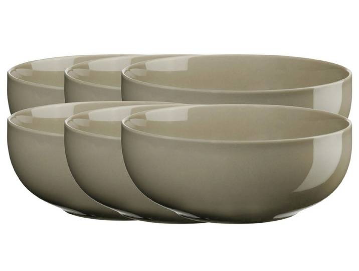 ASA SELECTION Schüssel coppa Buddha Bowl shiso 18cm Set6, Porzellan, (Bowls)