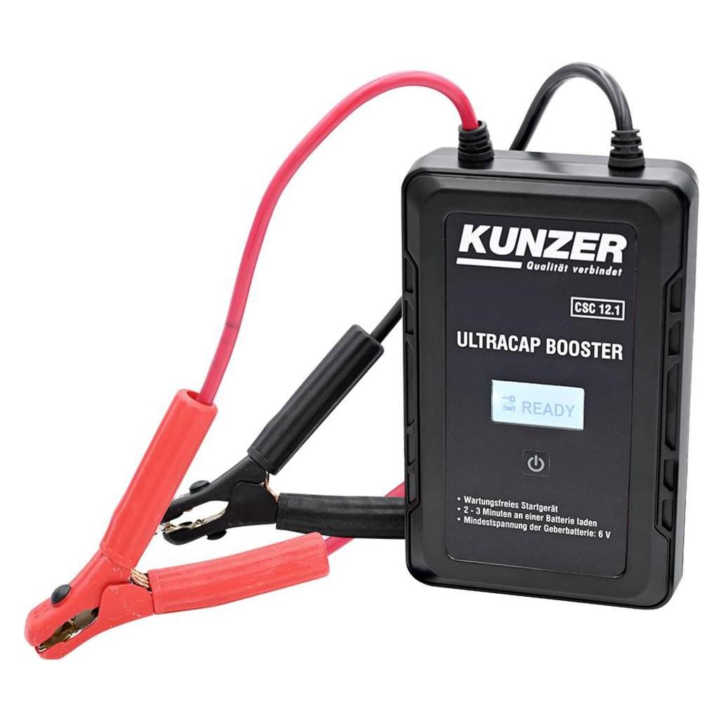 Kunzer Kfz-Ladegerät, Schnellstartsystem CSC 12.1 Starthilfestrom (12 V)=800 A (800 A) (CSC 12.1)
