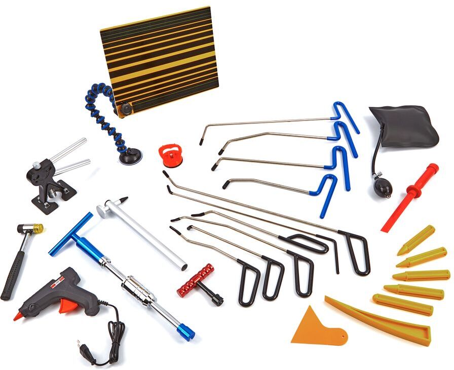 Kit de débosselage professionnel HBM (85 pièces) - Débosselage sans peinture