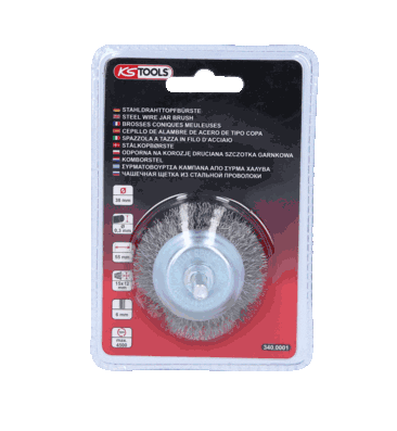 Ks Tools Drahtbürste 340.0001