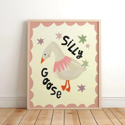 Inspire Essentials Unicorn Nursery Wall Art Inspirational Kids Room Canvas Magic Quote Decor 23 40x60cm No Frame
