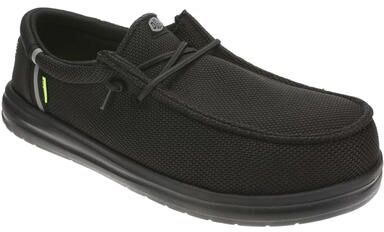Hey Dude Wally Work CT - Mens 13 Black Slip On Medium