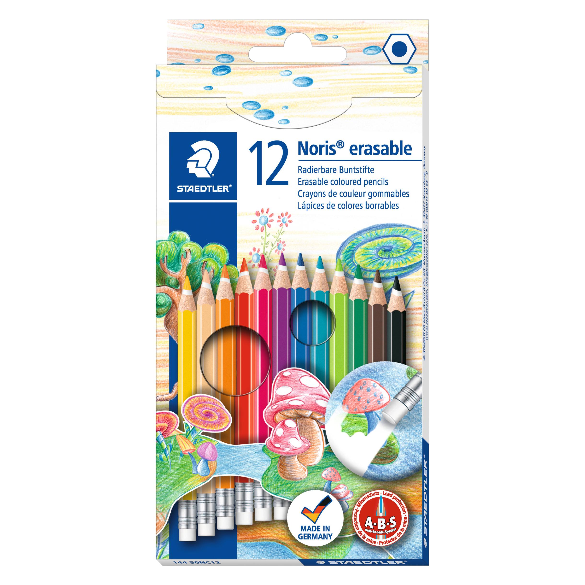Staedtler Kartonetui Buntstift Noris erasable (12x) (144 50NC12)