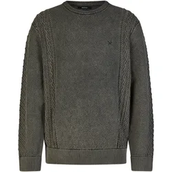 IRIEDAILY VINTAGE STRUCTURE KNIT Sweater 2027 black wash - XL