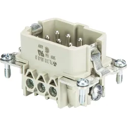 BAS STS 6 2,5 - revos BASIC Einsätze, Stecker , 6 + PE , mit Drahtschutz