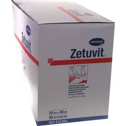 ZETUVIT Saugkompressen unsteril 20x40 cm 30 St