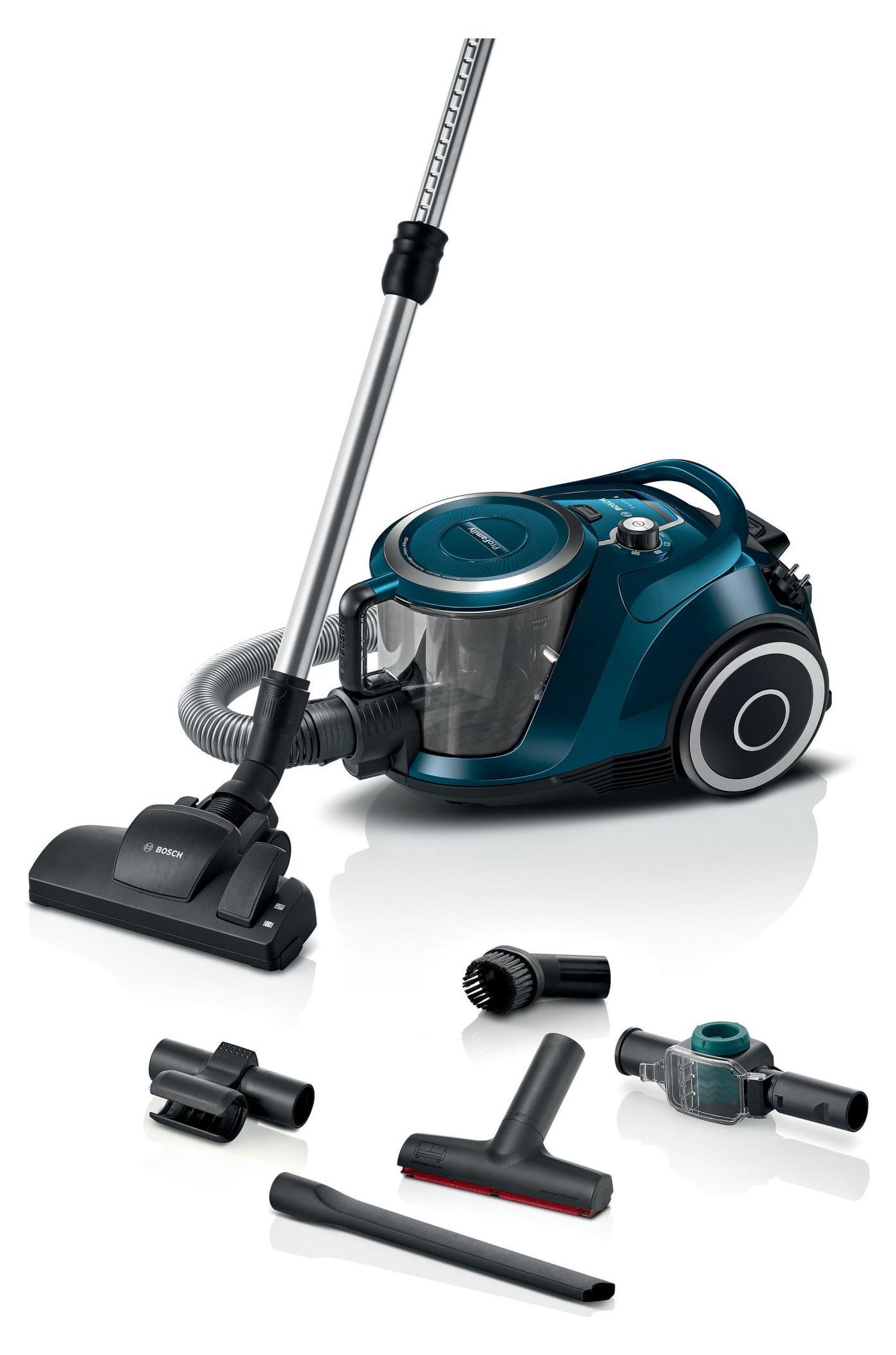 Bosch BGC41XFMLY, 750 W, Zylinder-Vakuum, Trocken, Beutellos, 2,4 l, Hygienefilter