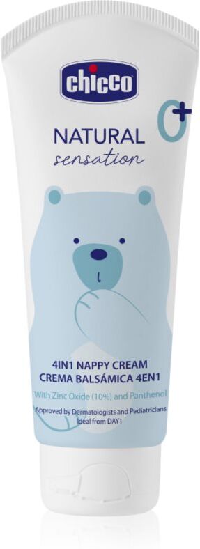 Chicco Natural Sensation Baby crème protectrice anti-érythèmes pour bébé 0+ 100 ml