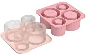 Uplift Treasures Silicone Round Ice Mold For Tumblers pink
