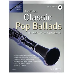 Schott Clarinet Lounge - Classic Pop Ballads - Notenbuch