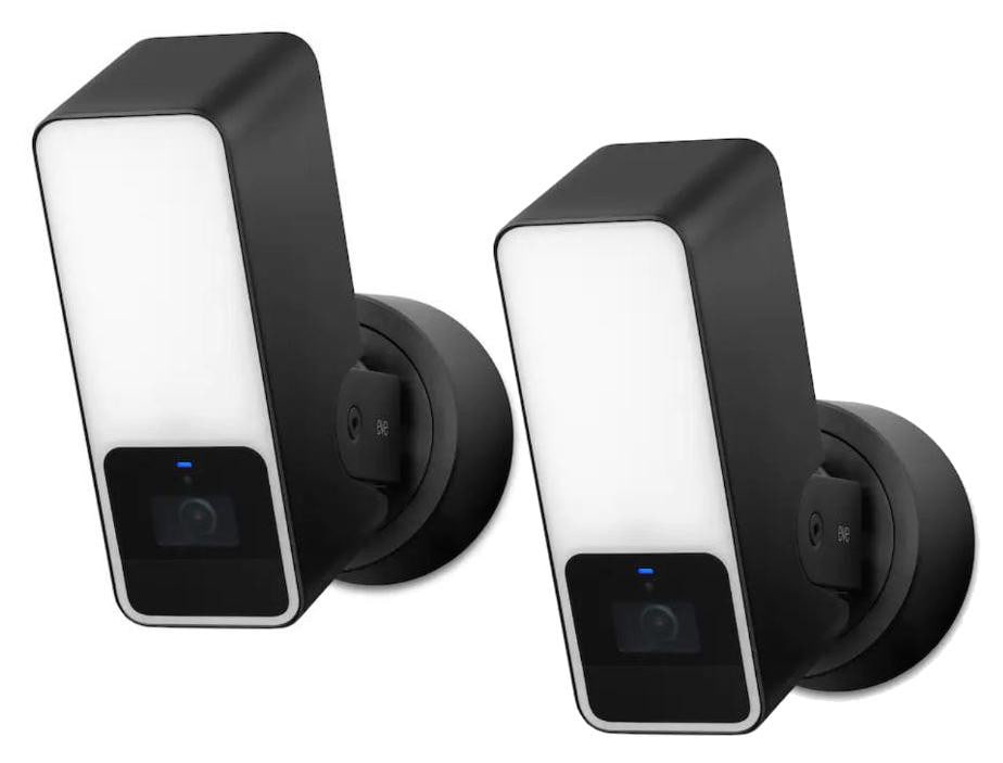 Eve Systems Eve Cam Outdoor - smarte Flutlichtkamera Secure Video Technologie Apple HomeKit Doppelpack 5C44-04X x 2
