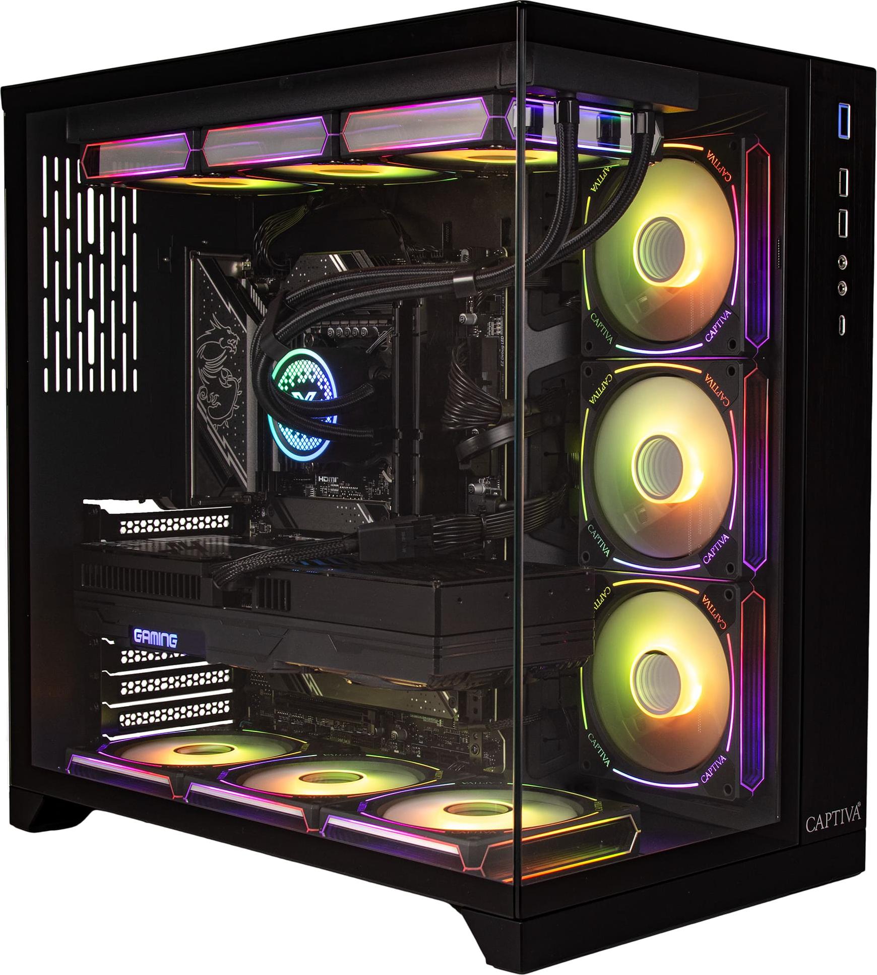 CAPTIVA Highend Gaming R90-321, 4,4 GHz, AMD Ryzen 9, 9900X3D, 64 GB, DDR5-SDRAM, 2 TB