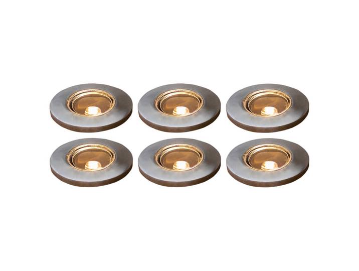 Einbauleuchte Loulle IV 3 x 4 x 3cm Silber