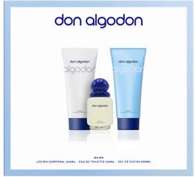 Don Algodon Mulher EDT 100 ml Conjunto 3 Peças
