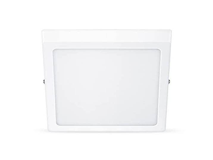 Philips LED Einbauspot Slim Surface, 20W, warmweißes Licht (2700K), quadratisch, Weiß