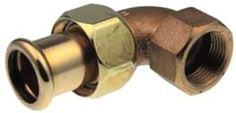 Pegler Yorkshire VSH Xpress Water 90° Union Adaptor - 22mm x 1 Bsp FM
