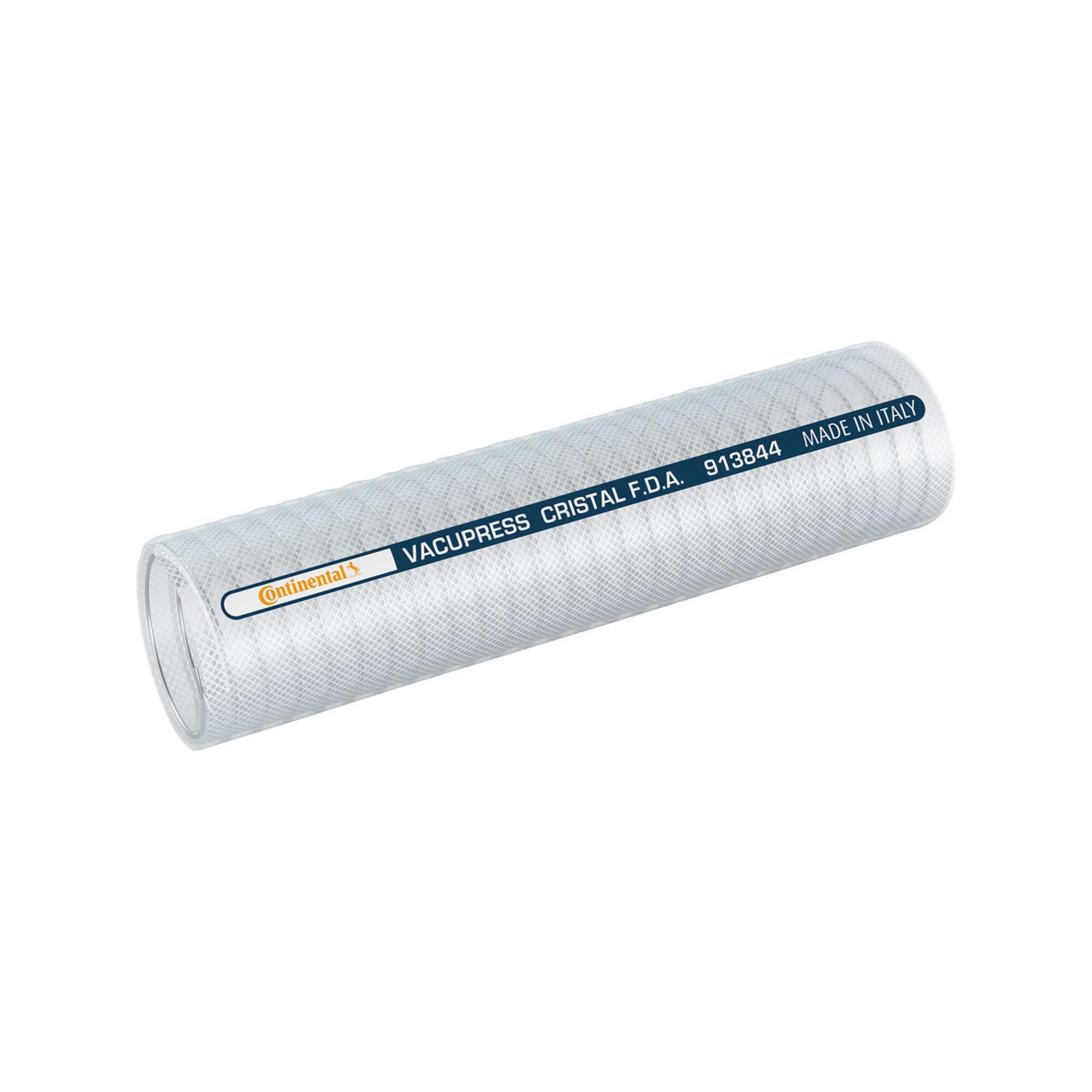 Saug- und Druckschlauch VACUPRESS CRISTAL FDA 19x4,5mm, 60m Continental ; ContiTech (5910001679)