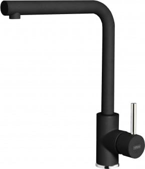 elleci Mgktra40 Rubinetto Cucina Miscelatore Lavello Monocomando In Granitek Colore Nero G40 - Mgktra40 Trail
