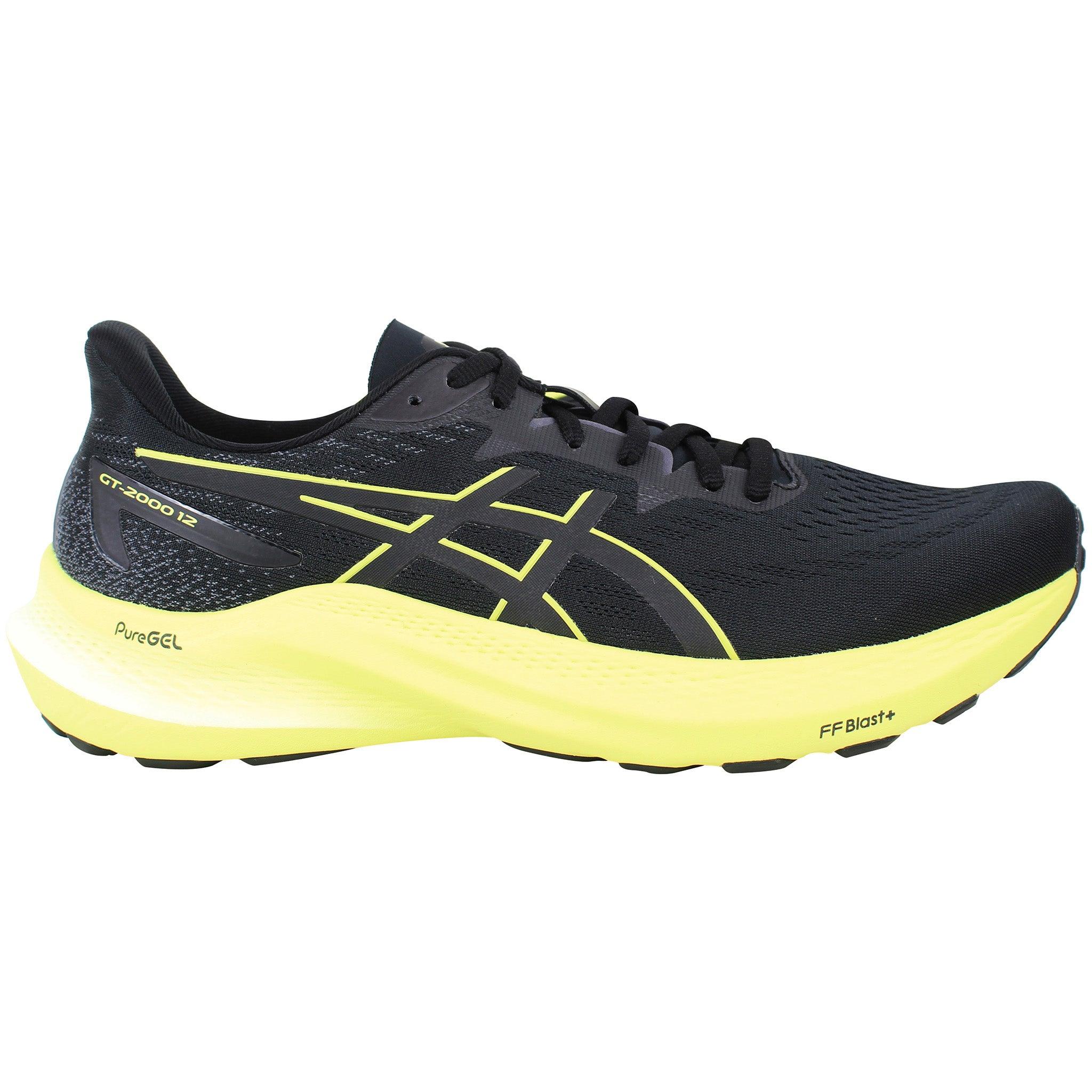 Asics GT-2000 12 Herren schwarze Laufschuhe