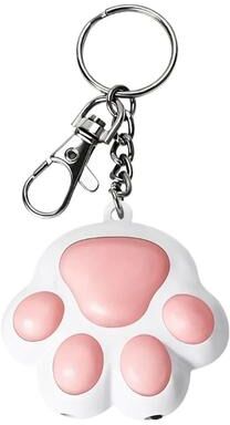 Uplift Picks USB Rechargeable Cat Laser Toy For Interactive Indoor Play white