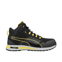 Sicherheitsschuhe SB "CROSSTWIST BLK MID" - 41 - schwarz