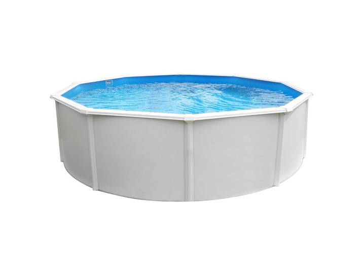 Schwimmbecken Steely Supreme Ø 360 cm