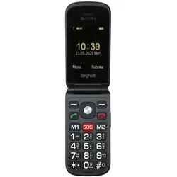 Beghelli Notruftelefon SLV15N Eco 9137N für, Telefon, Schwarz