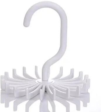 Uplifted Finds 360 Degree Rotatable 20 Claw Tie And Scarf Organizer a 1 Pc