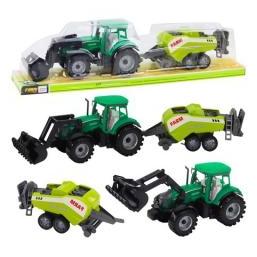 Lean Toys Lean Traktor-Set Mit Lader Und Ballenpresse Grün (67992480)