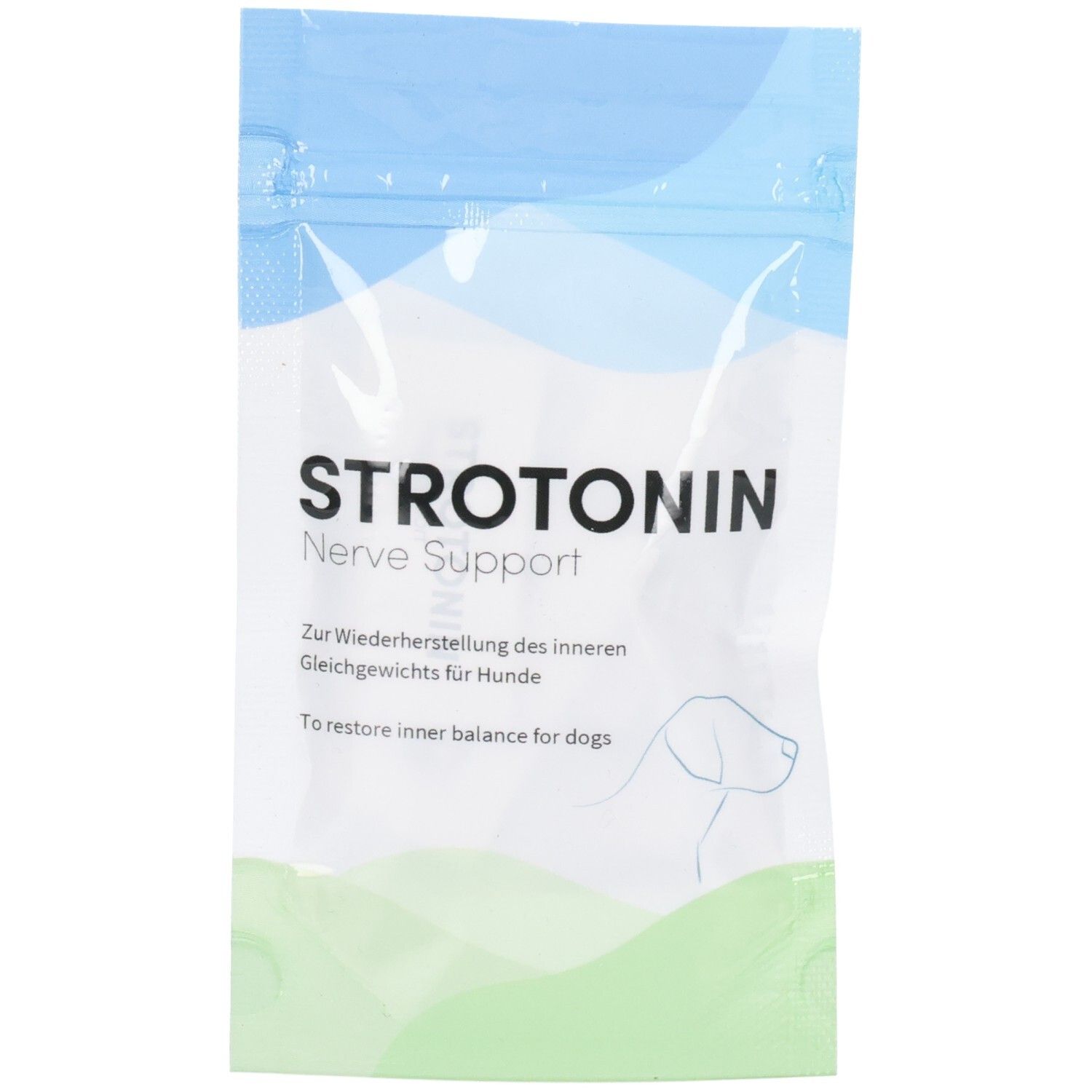 Strotonin Nerve Support Einzelfutterm.Plv.f.Dogs 10 St Pulver