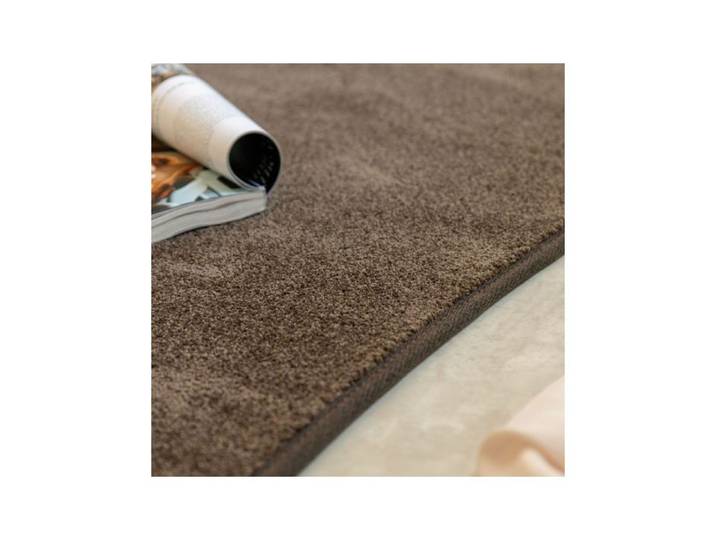 Tapis en matière recyclée de forme organique - Re-cycle - Chocolat - 200 x 300 cm