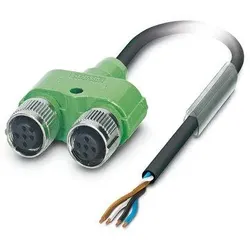 Phoenix Contact 1436181 Sensor-/Aktor-Kabel SAC-4PY- 5,0-PUR/2XF SAC4PY50PUR2XF