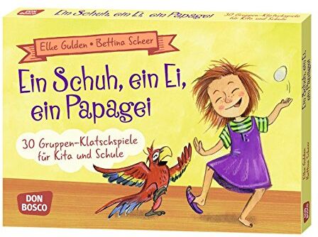 Elke Gulden - Ein Schuh, ein Ei, ein Papagei: 30 Gruppen-Klatschspiele für Kita und Schule (Spielen - Lernen Freude haben. 30 tolle Ideen für Kindergruppenauf DIN A5-Karten) - Preis vom 09.10.2026 07:28:09 h