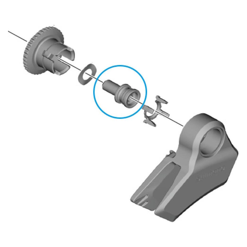 Shimano Befestigungsschraube CD-EM800 Führung 53 mm Kettenlinie (39191783)