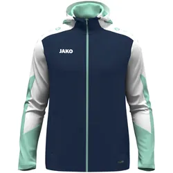 Jako Kapuzenjacke Dynamic marine/weiß/minze L