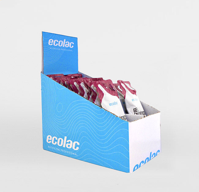 Ecolac Forest Fruit Energy Gel Pack with Caffeine 24 Units