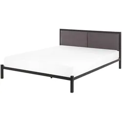 METALLBETT 160/200cm Schwarz Clamart