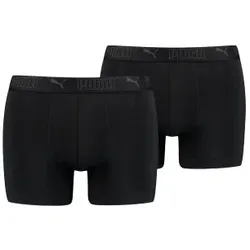 Puma 2P Sport Microfiber Boxer Schwarz Polyester Small Herren