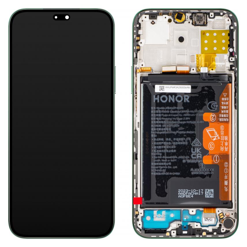 Honor Display Unit für X8b, mit Akku, Glamorous Grün (Display, Honor X8b) (59433555)