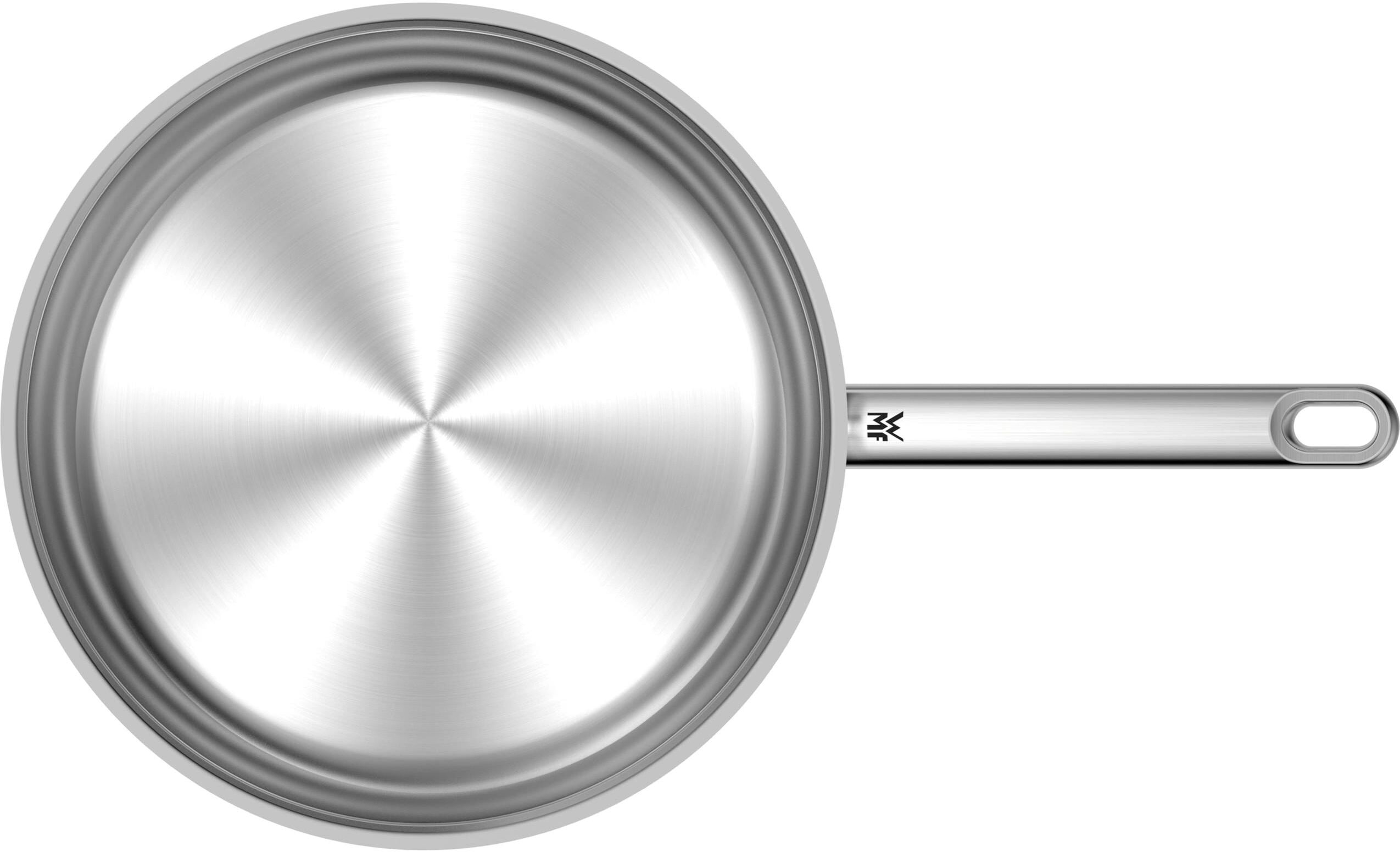 Bratpfanne WMF "Ultimate 24 cm", silber (silberfarben), Ø:24cm, Pfannen, Bratpfanne silberfarben Ø 24cm