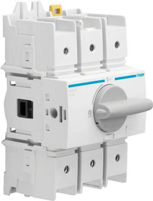 Hager Interrupteur sectionneur 3P 125A HAD312 (HAD312)