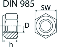 Swg Sicherungsmutter 3681280