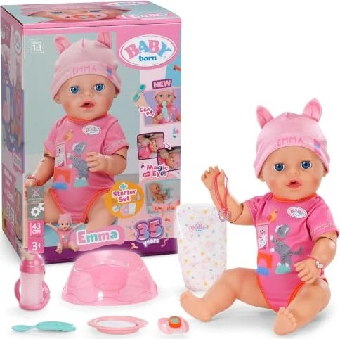 BABY born Emma mit magischer Hand 43 cm