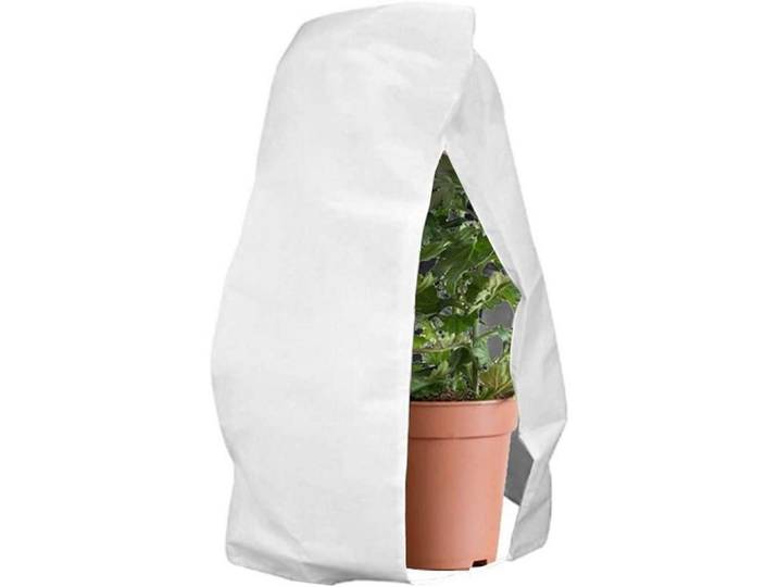 Pflanzenschutzhaube Winterschutz 80 x 120 cm Weiß, 10x5x15 cm, Gartenzubehör