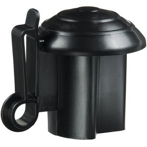 AKO Isolatoren T-Post, Kopfisolator, für Litze, Seil & Band, aus Kunststoff, 10 Stück
