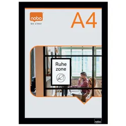 nobo Magnetrahmen selbstklebend A4 schwarz