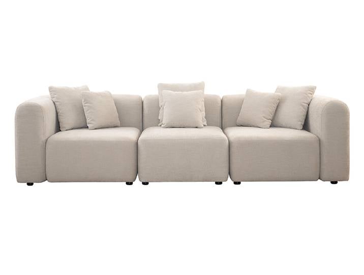 Dune 3-Sitzer Sofa – Pergament
