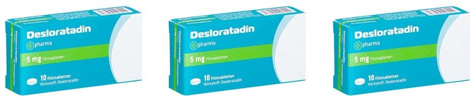 Desloratadin + pharma 5 mg Filmtabletten 3x10stk