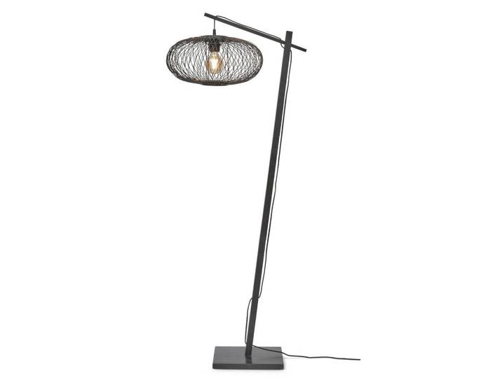 Good & Mojo Stehleuchte GOOD\u0026MOJO, Schwarz, 40x150 cm, LED-Leuchtmittel austauschbar, Lampen & Leuchten, Innenbeleuchtung, Stehlampen, Stehlampen